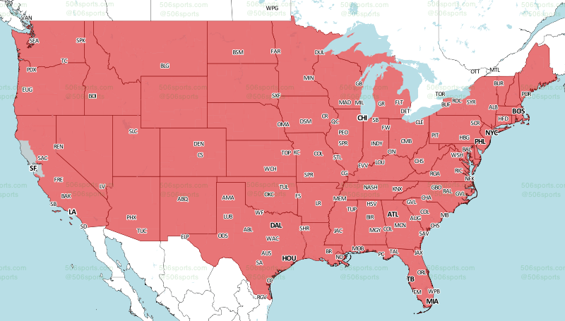 506 Sports - NFL Maps: Week 5, 2017