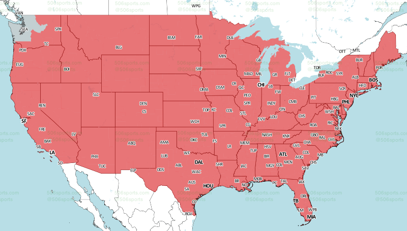 NFL playoffs Sunday schedule, TV coverage maps