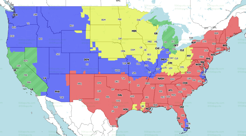 nfl tv coverage map 2021