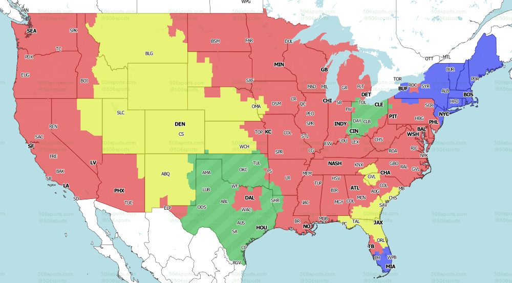 24 maps that explain the NFL 