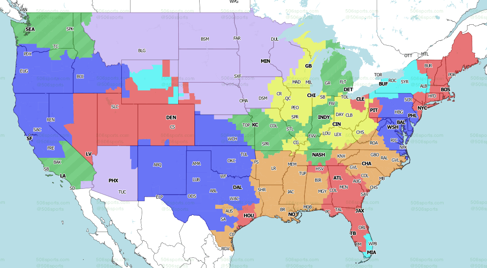 TV MAPS WEEK II – The Rams Huddle