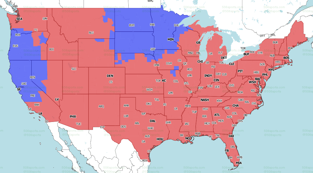 NFL Coverage Maps