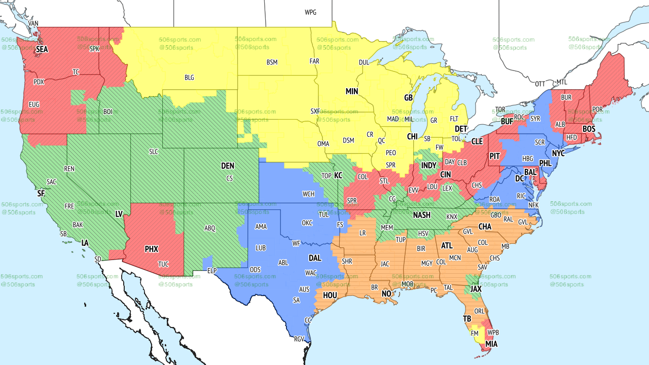 NFL Week 3 Coverage Maps