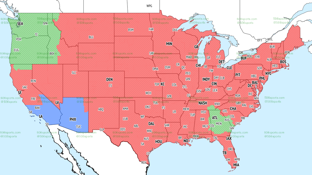 NFL Week 3 Coverage Maps