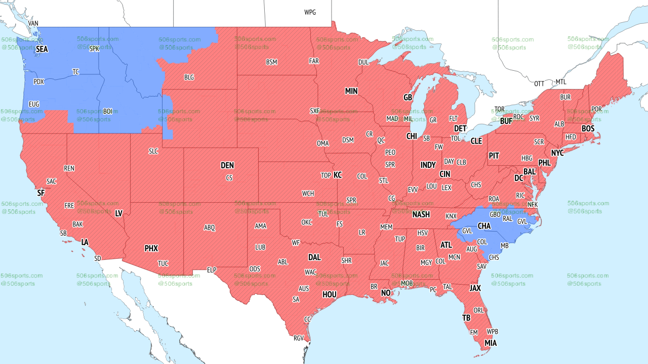 NFL coverage map 2022: TV schedule Week 14