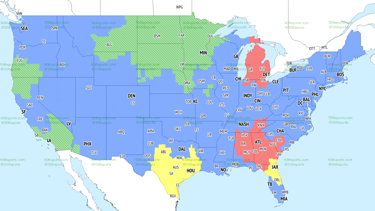 24 maps that explain the NFL 